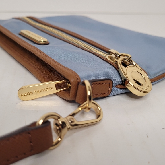 Michael Kors Blue Nylon Wristlet/Small Wallet - Picture 7 of 11